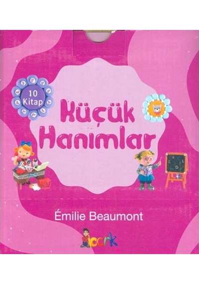 Küçük Hanımlar 10 Kitap Mukavva Sert Sayfalar Ilk Hikaye Seti