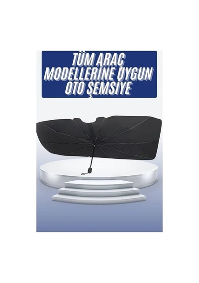 Oto Ön Cam Güneşliği Otomatik Katlanabilir Gölgelik Oto Cam Şemsiye Cn 26042248