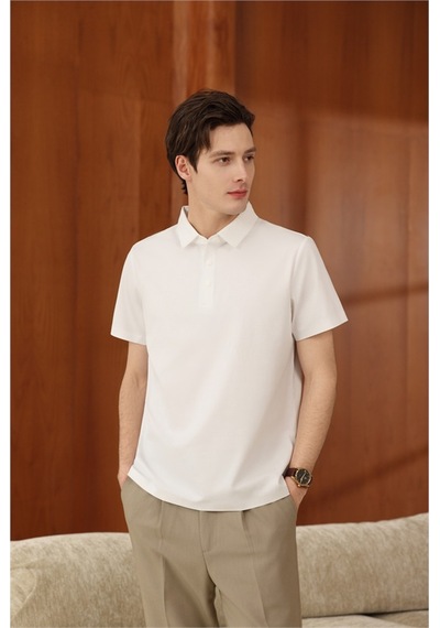 New Performance Premium Polo T-shirt %65,1 Pamuk %34,9 Polyester Beyaz