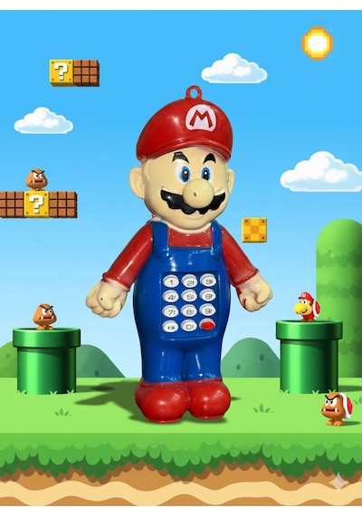 Süper Mario Sesli Müzikli Oyuncak Süper Mario