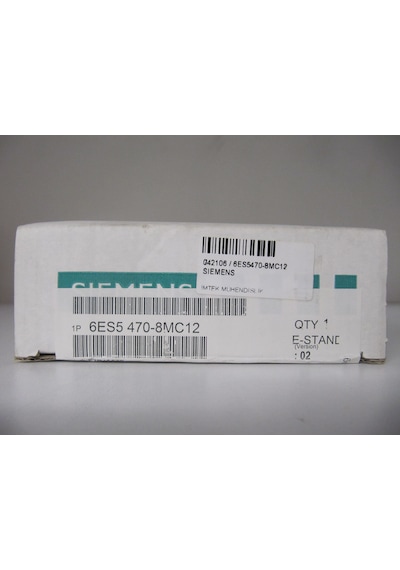 Siemens 6es5470-8mc12 Analog Output Module