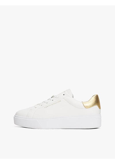 Tommy Hilfiger Kadın Sneaker Fw0fw087560ht Gold