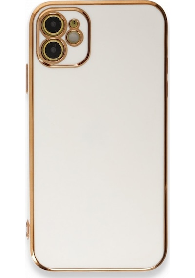 Apple Uyumlu iPhone 11 Kılıf Luxury Seri Kamera Korumalı Silikon Kapak