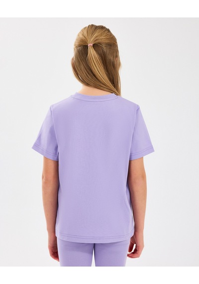 Skechers G Graphic Tee T-shirt Büyük Kız Çocuk Mor Tshirt Sk2510019-505 Mor