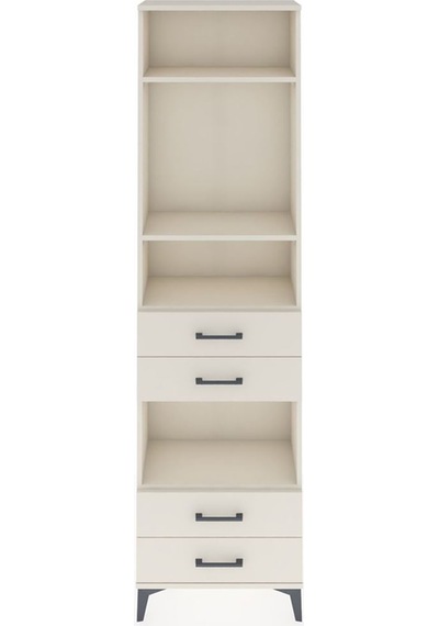 Arges Dolap 4 Raflı 4 Çekmeceli 60x30x221 Aytaşı-aytaşı Aytaşı