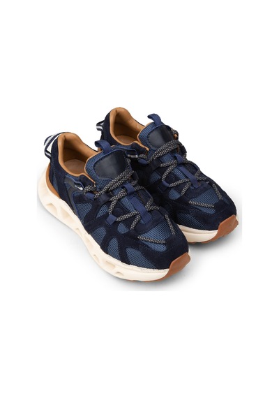 Deery Kadın Hakiki Süet Lacivert Sneaker Ayakkabı - M1128zlcvc01