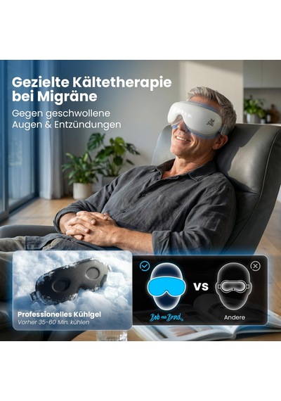 Bob Ve Brad Eyeoasis 3 - Isı Ve Soğuk Fonksiyonlu Beyaz Göz Masajı, Sıkıştırma Masajı Ve Müzik, Gergin Veya Kuru Gözler İçin Göz Maskesi, Erkekler Ve Kadınlar İçin Hediye Bob Ve Brad Eyeoasis 3 - Isı Ve Soğuk Fonksiyonlu Beyaz Göz Masajı, Sıkıştırma Masajı Ve Müzik, Gergin Veya Kuru Gözler İçin Göz Maskesi, Erkekler Ve Kadınlar İçin Hediye
