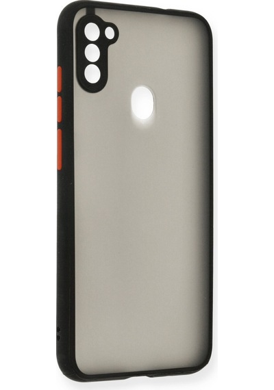 Samsung Galaxy Uyumlu - A11 Kılıf Montreal Silikon Kapak - Siyah