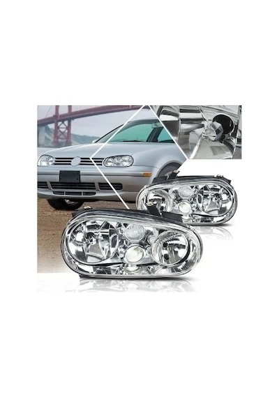 Golf 4 Far Takımı Krom Sağ Ve Sol 1997 - 2003