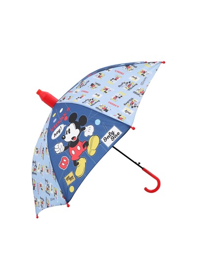 Stitch Mıckey Mouse Kılıflı Şemsiye Ponly One Çok Renkli