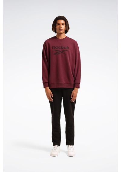 Reebok New Id Reg Crew Bordo Erkek Sweatshirt Bordo