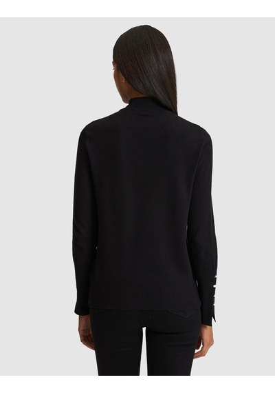 Pierre Cardin Kadın Siyah Kazak /triko 50331311-vr046