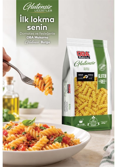 Oba Glutensiz Serisi Karışık 400 Gr X 12 Adet