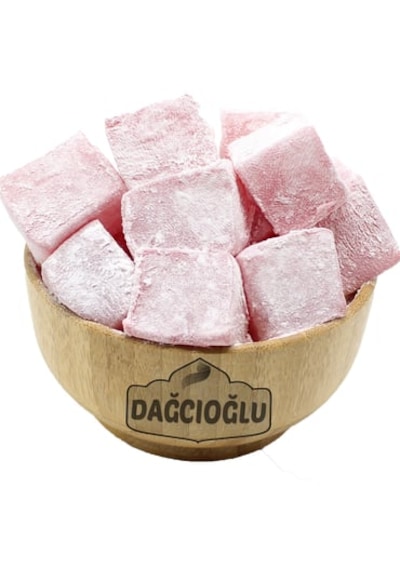 Dağcıoğlu Gül Aromalı Lokum 1 KG