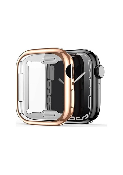 Dux Ducis Samo Series Apple Watch Uyumlu 45mm İçin Soft Tpu Full Koruma Ultra İnce Silikon Kılıf- 5775