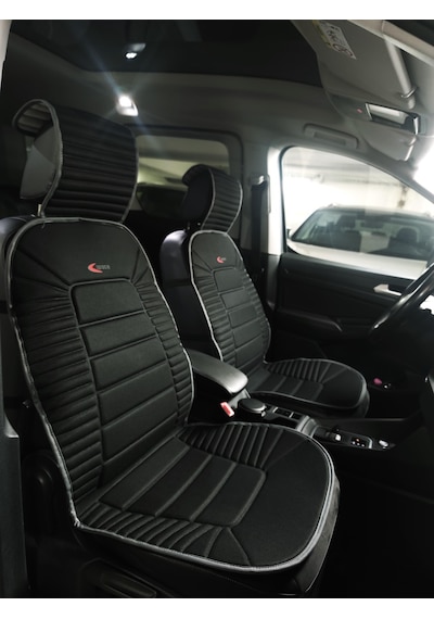 Space Oto Koltuk Minderi, Toyota Araçlara Uyumlu 2'li Set Özel Tasarım Minder Premium 001