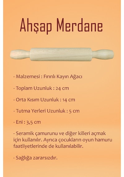 Seramik Hamuru 2 Kg Ebeşuar 6x15 Ml Akrilik Boya Merdane Kil Seti