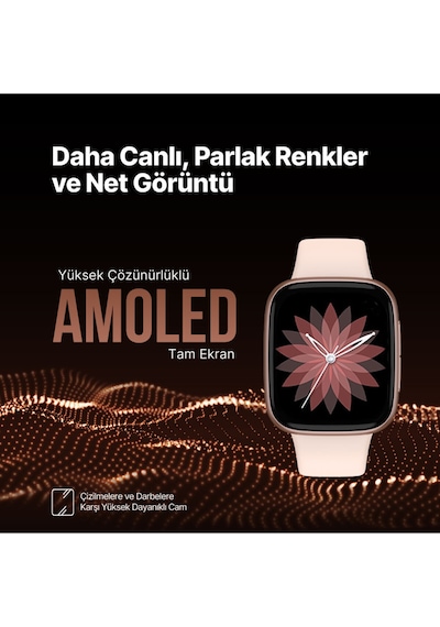 Ttec 2S14WV1 Tempus Pro 46 MM Amoled Ekranlı Dikdörtgen Kasa Akıllı Saat
