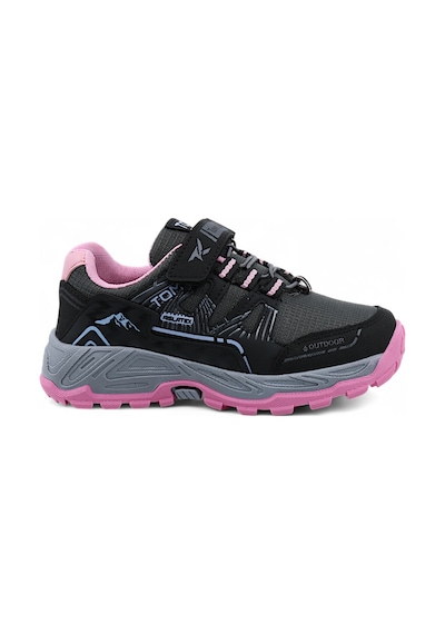 Khayt Runtrail Su Ve Soğuk Dayanıklı Çocuk Spor Ayakkabı Füme - Pembe