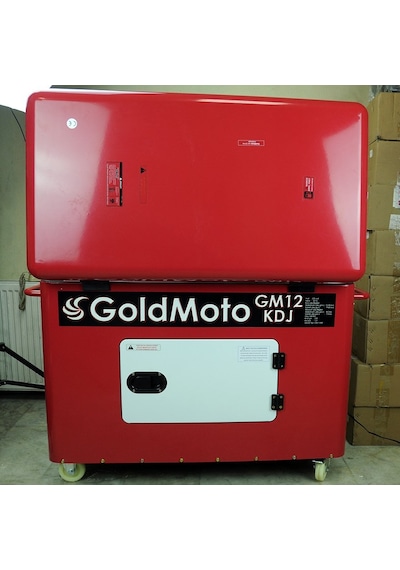 Goldmoto Gm12Kdj Dizel Jeneratör 10 Kva Monofaze Marşlı Kabinli