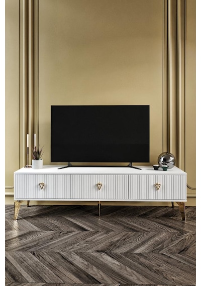 150 CM ZEUGMA MDF MEBRAN KAPAK BEYAZ GOLD 150 CM ZEUGMA MDF MEBRAN KAPAK BEYAZ GOLD