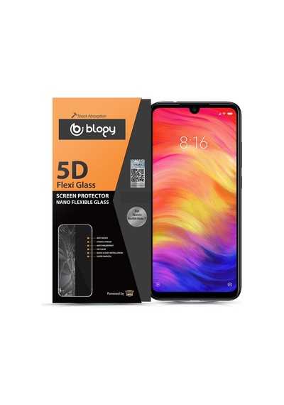 Buff Blogy Xiaomi Redmi Note 7 Flexi 5D Ekran Koruyucu