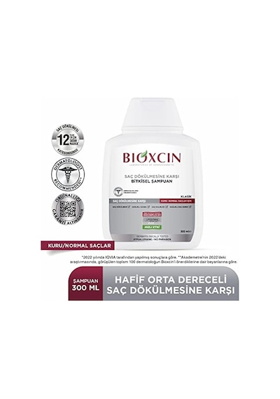 Klasik Bitkisel Kuru Ve Normal Saçlar İçin 3x300 Ml Saç Dökülmesine Karşı Şampuan Diğer