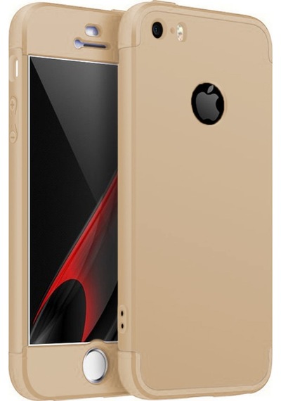 Apple Uyumlu iPhone 5 5S Kilif 3 Parçali 360 Tam Korumali Gkk Kapak 392957653