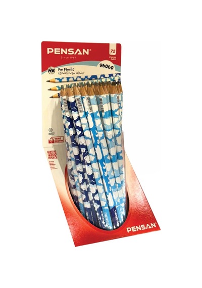 Pensan Bulut Flimli Kurşun Kalem-yeni Ürün Pe96060/72 Mavi