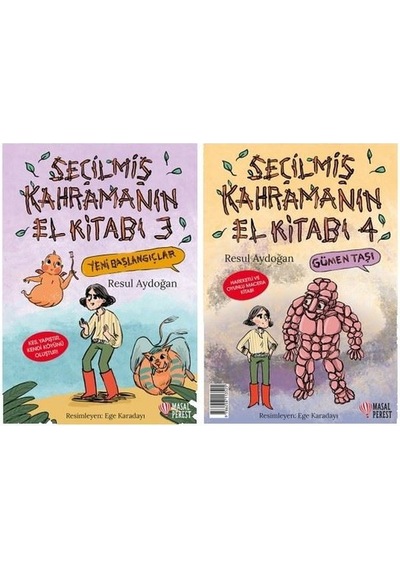 Seçilmiş Kahramanın El Kitabı Seti - 2 Kitap Takım - Resul Aydoğan - Masalperest