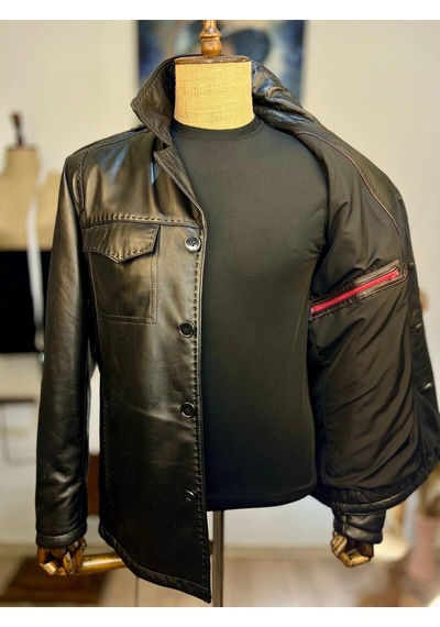 Always Leather Usta İşi Özel Dikim Hakiki Deri 1803340042 Siyah
