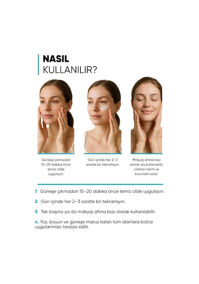 Mia Klinika Bariyer Güçlendirici Nemlendirici Güneş Kremi SPF50+ 50 ML