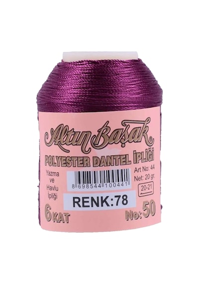 3 Adet Altınbaşak Oya Ve Dantel İpi 20 Gr - Royaleks - No: 426 -