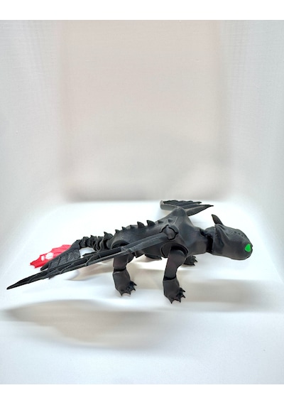 Hareketli Dişsiz Toothless Koleksiyon Figürü / Oyuncak