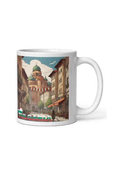 Bulgaristan Kupa Bardak 2 Adet Seyahat Hatıra Bulgaria Mug