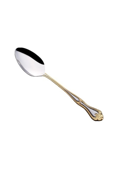 Nehir Lalezar Gold Altın Yemek Kaşık - 12 Parça Yemek Kaşığı