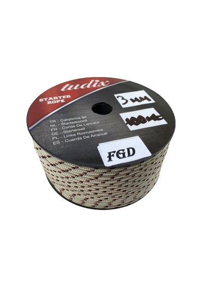 Fgd Motor Çekme Çalıştırma Starter İpi 3Mm 100 Metre