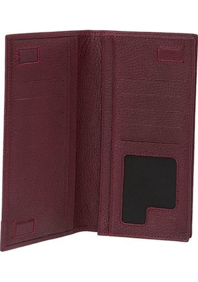Bilik Deri Bordo Rölax Deri Unisex Portföy & Clutch Çanta Ar05 7
