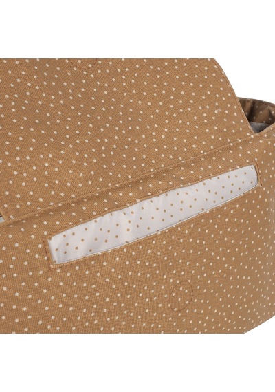 Walking Mum Poppy Bebek Arabası Puantiyeli Organizer Çanta Cinnamon Kahverengi