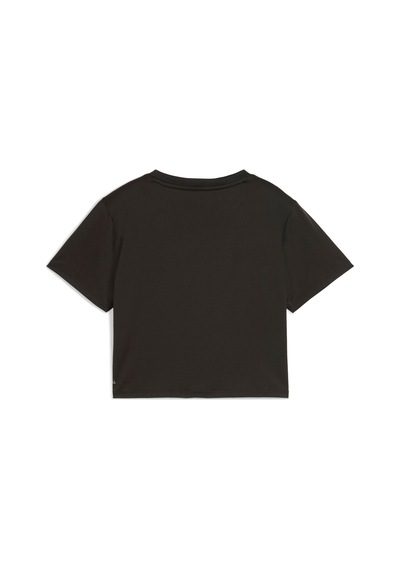 Puma Tad Essentıal W Baby Tee Kadın Tişört SIYAH