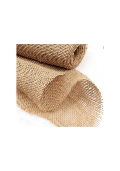 Jüt Kumaş 10 Ons Naturel Jüt Kumaş Çuval Hasır Süsleme 1 M N11.3754