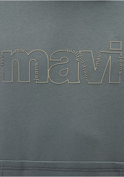Mavi - Yeşil Sweatshirt 0s10196-71577 Yeşil