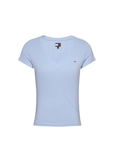 Tommy Jeans Kadın Tişört Dw0dw20458 Blue