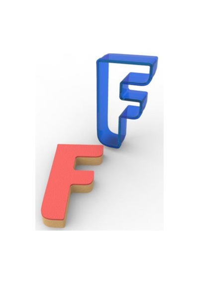 F Harfi Kurabiye Kalıbı Diğer