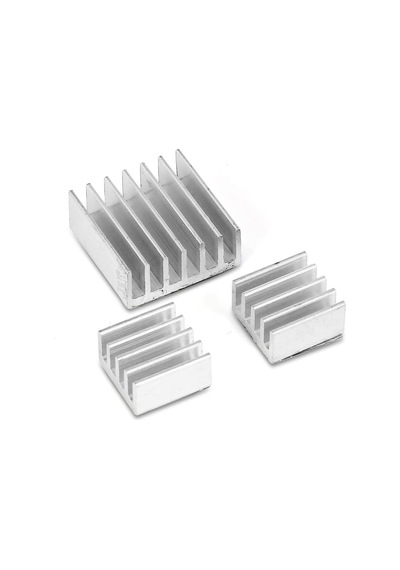 Lexroo Alüminyum Soğutucu Set Heat Sink A4988 Drv8825 Raspberry 3 Adet Standart