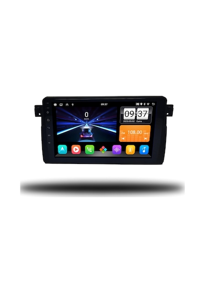 Snp Serisi Bmw E46 Uyumlu 9 İnç 6-128 Gb Hafıza Android Multimedya Sistemi Carplay & Android Auto 9"