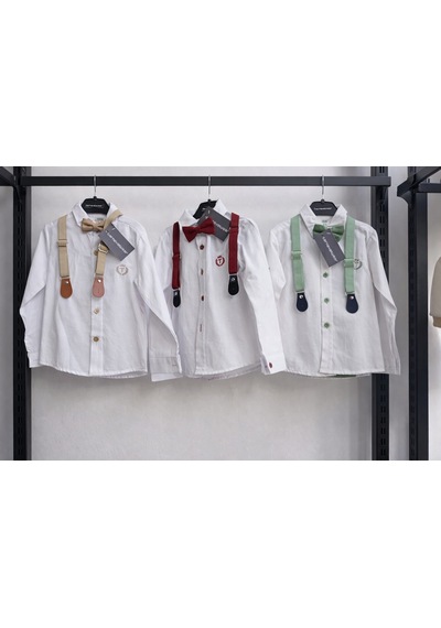 Carnaval Wear Keten Papyonlu Takım Bordo