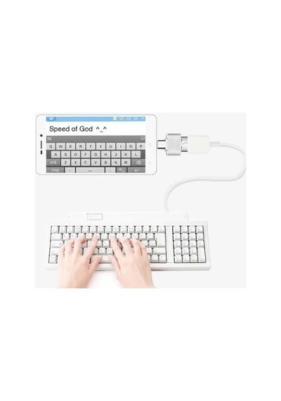 Hubrendy Cer Usb To Type - C Ye Dönüştürücü - Klavye Mouse Joystick Telefona Bağlama