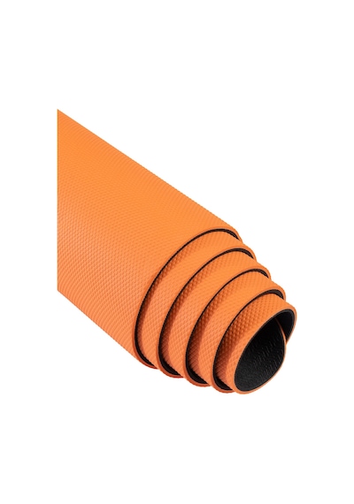 Gymo Ultragrip Hizalamalı 6mm Tpe Yoga Matı Pilates Minderi Turuncu Turuncu