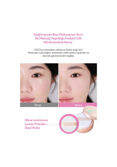 Missha Glow Luminous Loose Powder Pembe